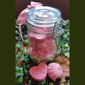 mini bath bombs rose