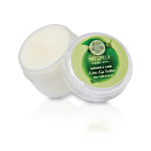 ginger and lime lip butter
