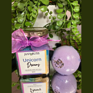 unicorn dreams bubble bath salts
