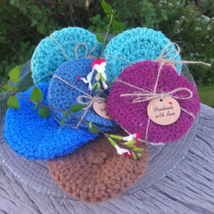 crochet face sponges